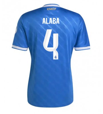 Real Madrid David Alaba #4 Tercera Equipación 2025-26 Manga Corta